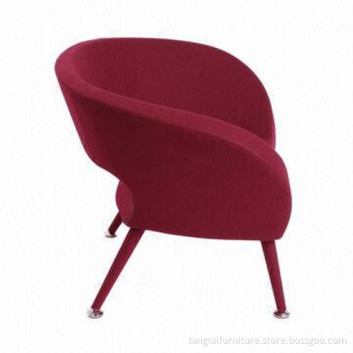 Sofa Chair, Made of Cashmere and Painted Frame, ODM/OEM Services Provided